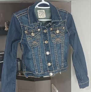 Small blue jean jacket